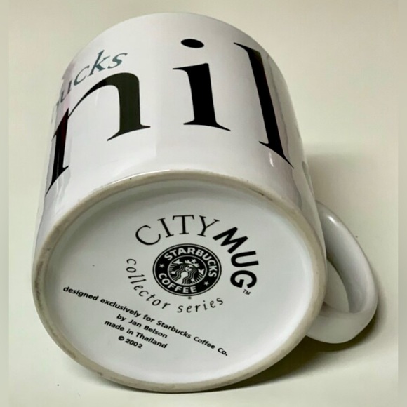 Vintage Discontinued 2002 STARBUCKS COFFEE MANILA City Mug Collector Series - Picture 5 of 10